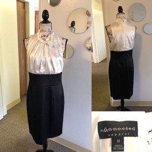 Black and white dress